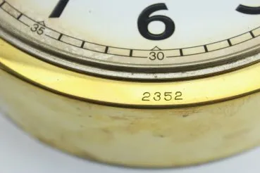 Kriegsmarine große Borduhr - KM Uhr Schiffsuhr Junghans