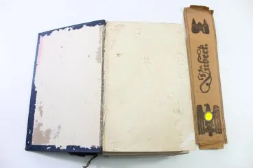 Lesezeichen der Stadt Lübeck mit kostenlosem Buch