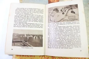 Konvolut Zeitungen Berliner Illustrierte und Filmwelt, Olympia