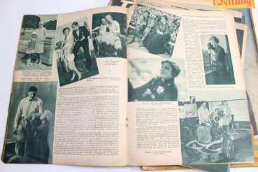 Collection of Berliner Illustrierte and Filmwelt newspapers