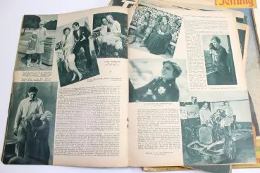 Konvolut Zeitungen Berliner Illustrierte und Filmwelt, Olympia