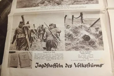 Lot of 6 newspapers, including Hamburger Illustrierte