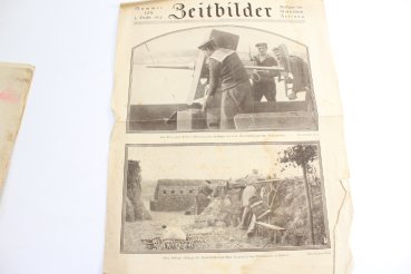 Konvolut 6 Zeitungen unter anderem Hamburger Illustrierte