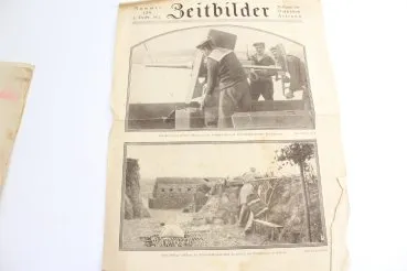 Lot of 6 newspapers, including Hamburger Illustrierte