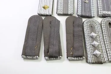 DDR / NVA bundle of various shoulder boards for ranks