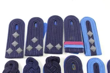 DDR / NVA bundle of various shoulder boards for ranks
