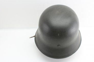 Wehrmacht steel helmet M42 NS66 with a badge and marked