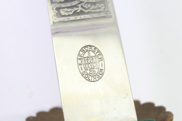 A WWII hunting knife or army officer's knife made by Hörster Solingen.