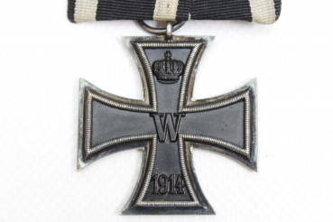 Iron Cross 2nd Class 1914 on a single clasp, manufacturer Z