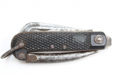 WW2 Beutestück Englisches Army Verschluss Messer, Klinge gemarktet