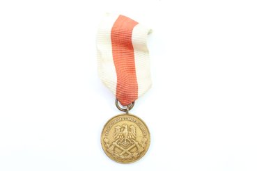Preview: Polen Feuerwehr Verdienst Medailie und Medaille für Oder, Neiße, Ostsee