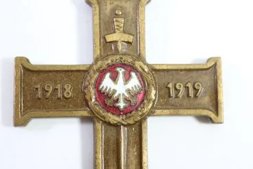 WWI Poland Wielkopolski Great Uprising Cross