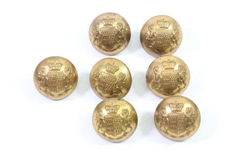 8x Officer's Buttons, Bavaria, Manufacturer F.A.& Co. Vienna Preis pro Knopf