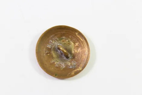 Preußen Messing farbener Offiziers Knopf, Preis Pro Knopf