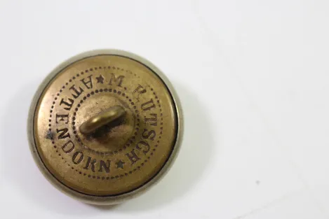 Silver uniform buttons metal for civil servants