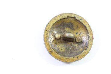 10 vintage buttons from a uniform tailor's shop