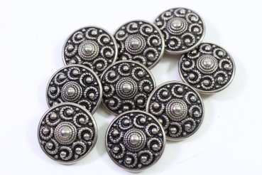 9 pieces traditional costume / uniform head 22 mm