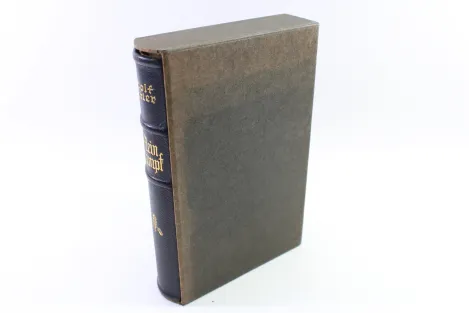 Historisch wertvolles Buch 1939, Stadt Hannover frühe Ausgabe im Pappschuber, fast neuwertiger Zustand. Mein Kampf