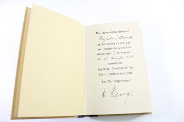 Historisch wertvolles Buch 1939, Stadt Hannover frühe Ausgabe im Pappschuber, fast neuwertiger Zustand