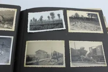 Photo albums remembering my time of service with tanks, German aircraft etc
