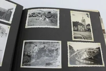 Photo albums remembering my time of service with tanks, German aircraft etc
