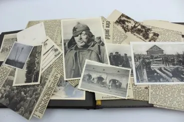 Photo albums remembering my time of service with tanks, German aircraft etc