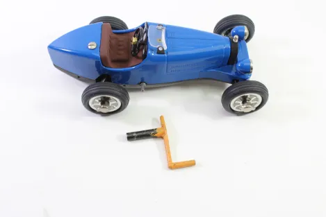 Schuco Classic Model Studio IV Bugatti Sports Car Roadster Blue Rarity