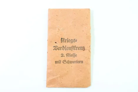 Kriegsverdienstkreuz mit Schwertern 2.Klasse 1939