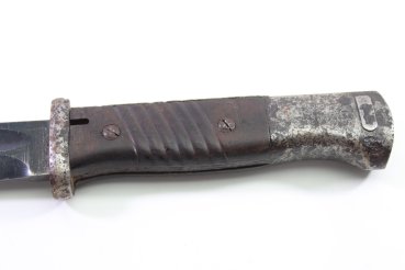Mauser K98 bayonet, belt frog made by Koppel.