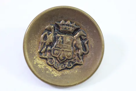 Metal buttons from German uniform tailor