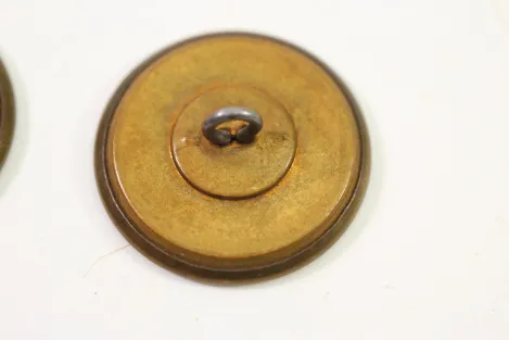 Metal buttons from German uniform tailor