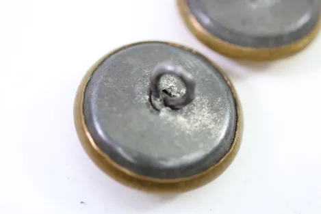 7 Metall Knöpfe Marine Ausgehuniform, Bestand aus einer alten Uniformschneiderei