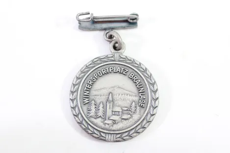 Medailie A. Ulrichs Begründer des Deutschen Skilaufes 1883