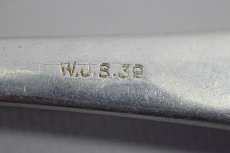 Luftwaffe Gabel Kantinenbesteck 1940 Fl.U.V sowie W.U.S 39