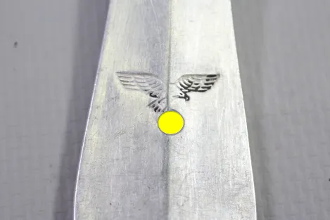 Luftwaffe Canteen Cutlery Fork 1940 Fl.U.V, W.U.S 39