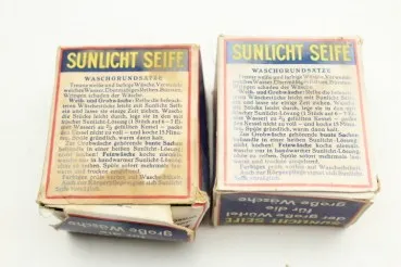 Ww2 Sunlicht Seife 2 Stück mit Waschanleitung