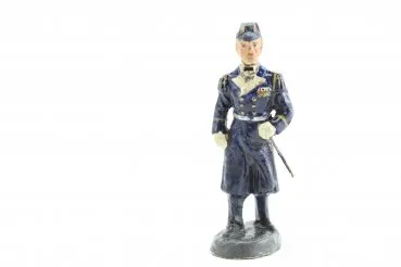 2 Kriegsmarine Admirals Lineol, good condition Height approx. 7 cm