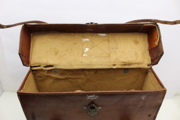 Ww2 Wehrmacht leather officer bag document bag