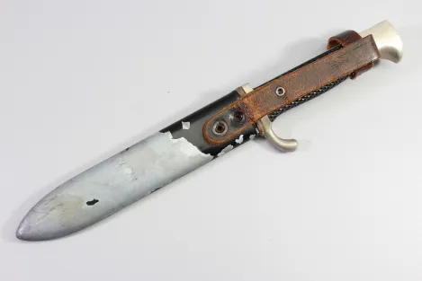 Anton Wingen Othello Messer Pfadfinder Fahrtenmesser ähnlich HJ Messer, Hersteller Othello Solingen.