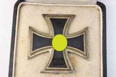 Ek1, Frühes Eisernes Kreuz 1. Klasse 1939, Paul Meybauer , im Etui Paul Meybauer