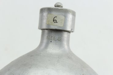 ww2 Feldflasche Wehrmacht aus Alu Hersteller G & CL 43