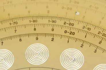 Russian artillery calculating disc CTM