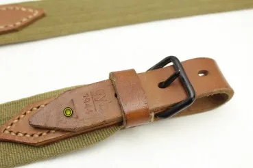 Ww2 Wehrmacht DAK, Africa south front strap for belt 1944, manufacturer gyb