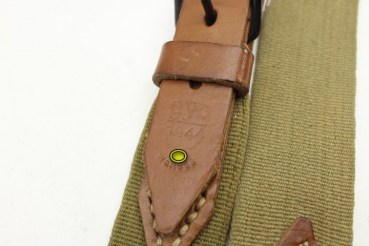 Ww2 Wehrmacht DAK, Africa south front strap for belt 1944, manufacturer gyb
