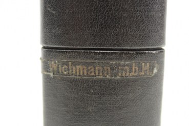 ww2 Winkelprisma Prisma von Wiechmann mbH für Regelbauen im Etui, Vermessungsinstrument Vermesser