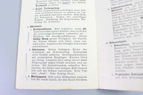 Wehrmacht 4 Taschenbücher, Jungwehr, Ausbildung Infanterie, Gefechtsausbildung