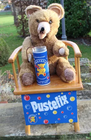 Pustefix Baer, Original Pustefix soap bubble bear in top condition