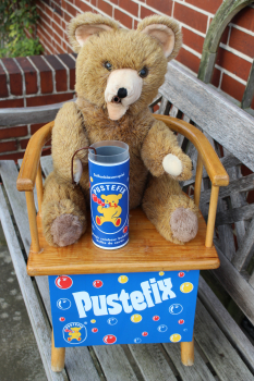 Pustefix Baer, Original Pustefix soap bubble bear in top condition