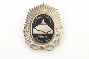 Kyffhäuserbund Uniform Abzeichen in Silber an Nadel