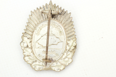 Kyffhäuserbund uniform badge in silver on pin inscription